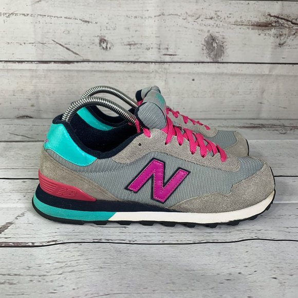 new balance pink green